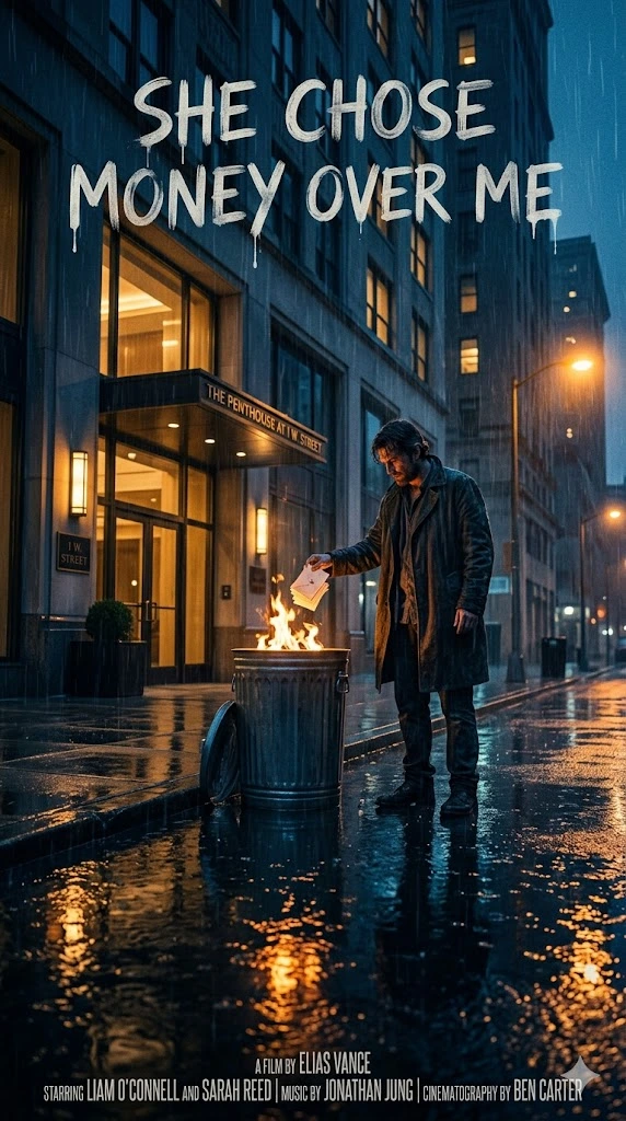 She Chose Money over Me poster